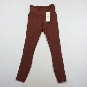 Kids High-Waisted Brown Leggings Kids Small NWT!